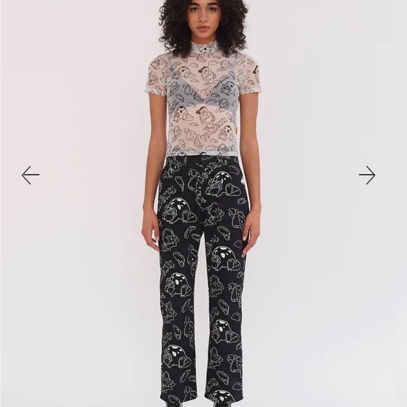 Lazy Oaf x Flinstones Mesh Shirt - Picture 6 of 13